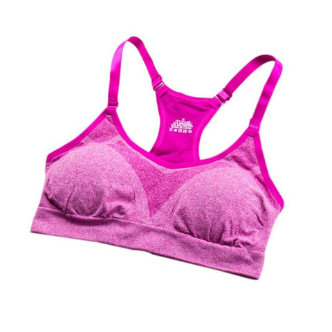 Padded Workout Bra-VoN Apparel-Purple / M