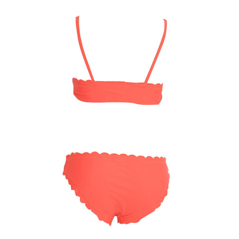 Two-Pieces Pure Orange bikini-VoN Apparel-